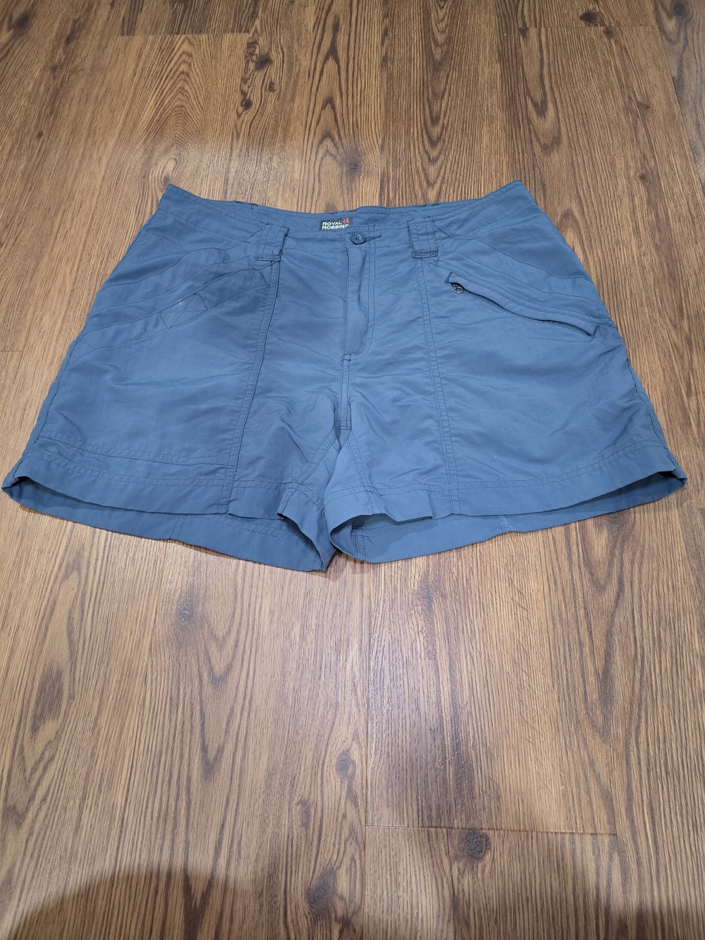 Royal Robbins Slate Blue Women's Hiking Shorts